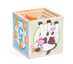 Woodyland - PIRAMIDA DE STIVUIRE CU ANIMALE- 5 PIESE - imagine 2
