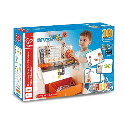 BANC DE LUCRU- INVENTATORI-E3028A-Hape-6943478024069