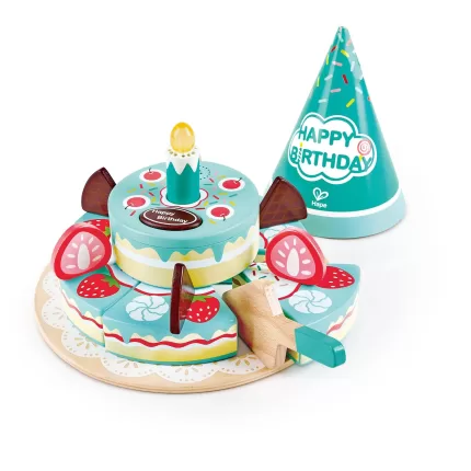 TORT INTERACTIV- ANIVERSAR (CU MUZICA)-E3180A-Hape-6943478034907