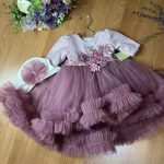 Rochie botez fetite Clara