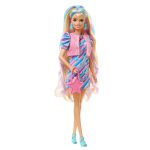 Mattel - Barbie Totally Hair Papusa Barbie Blonda - imagine 2