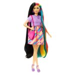 Mattel - Barbie Totally Hair Papusa Barbie Bruneta - imagine 2