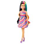 Mattel - Barbie Totally Hair Papusa Barbie Bruneta - imagine 8