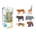 Papo - Papo Figurina Set 6 Minianimale Salbatice