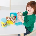 Skip Hop Kit pentru pranz Zoo – Girafa - imagine 2