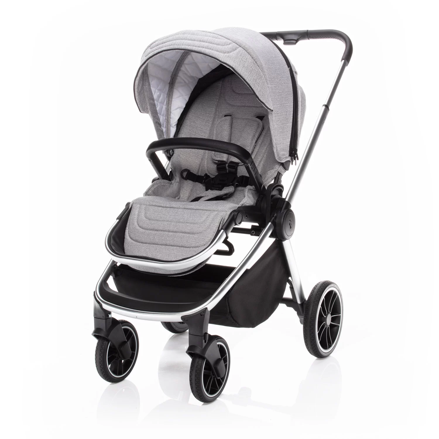 2-zmensene_4 ZOPA - Carucior Move Silver Grey/Silver - imagine 1