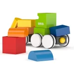 Brio - Tren Magnetic Cu Roti Albe - imagine 5