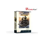 Cubic Fun - Puzzle 3D Nava Queen Anne 100 Piese - imagine 2