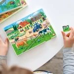 Hubelino - PUZZLE - FERMA  (35 PIESE) - imagine 3