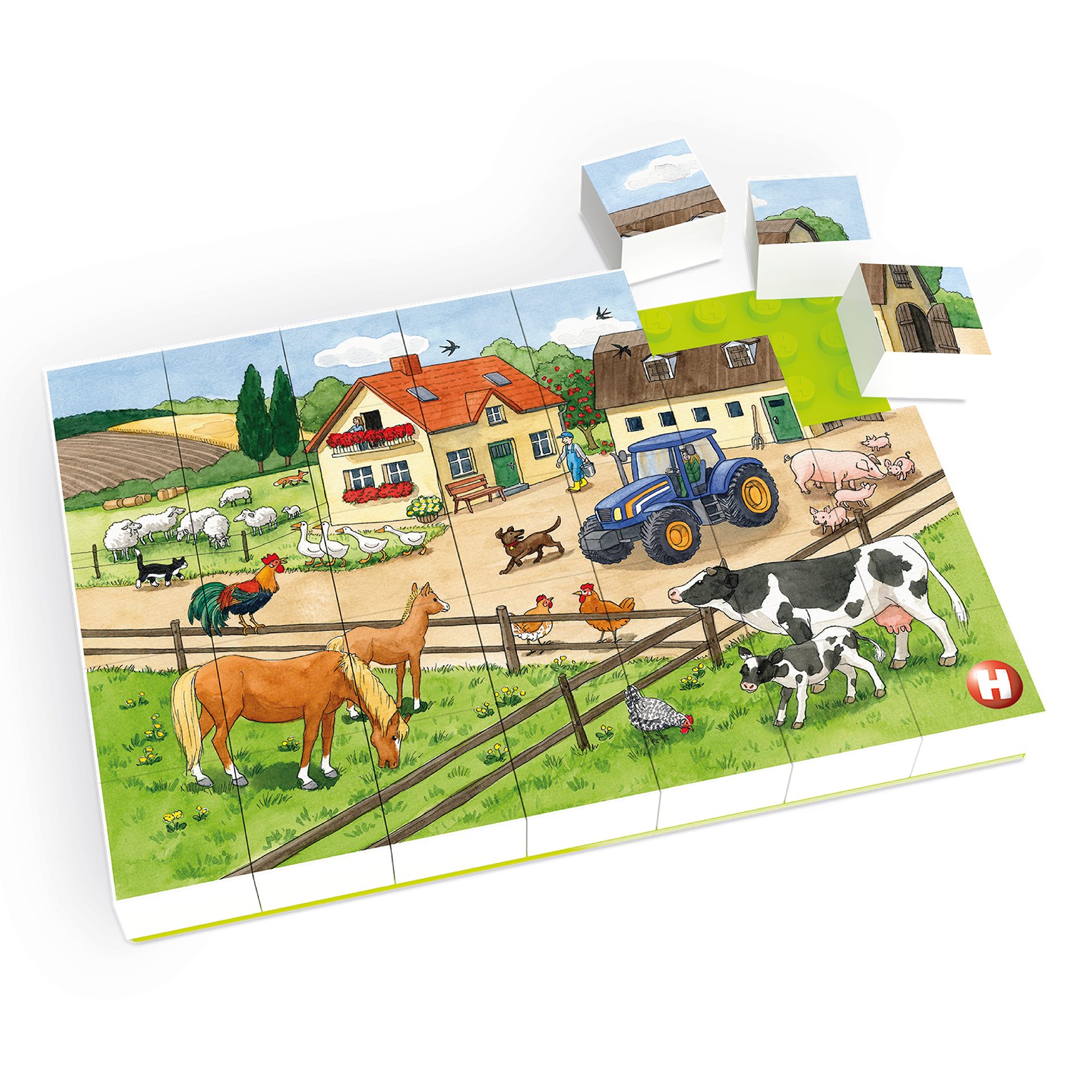 Hubelino PUZZLE - FERMA (35 PIESE) 4101844250331410184 Hubelino - PUZZLE - FERMA (35 PIESE) - imagine 1
