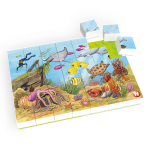 Hubelino - PUZZLE - LUMEA SUBACVATICA (35 PIESE)