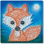 Set Creativ Cu Ata: Urs Panda Si Vulpe - imagine 3
