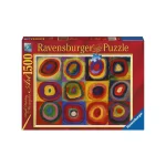 Puzzle Kandisnsky: Color Study, 1500 Piese - imagine 2