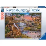 Puzzle Animale Salbatice La Rau, 3000 Piese - imagine 2