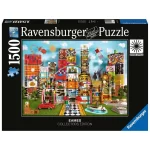 Puzzle Eames House Of Cards Fantezie, 1500 Piese - imagine 2