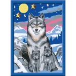 Creart - Pictura Familie De Lupi