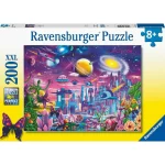 Puzzle Orasul Cosmic, 200 Piese - imagine 2