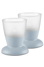 BabyBjorn - Set Pahare pentru bebe (2 buc), Powder Blue