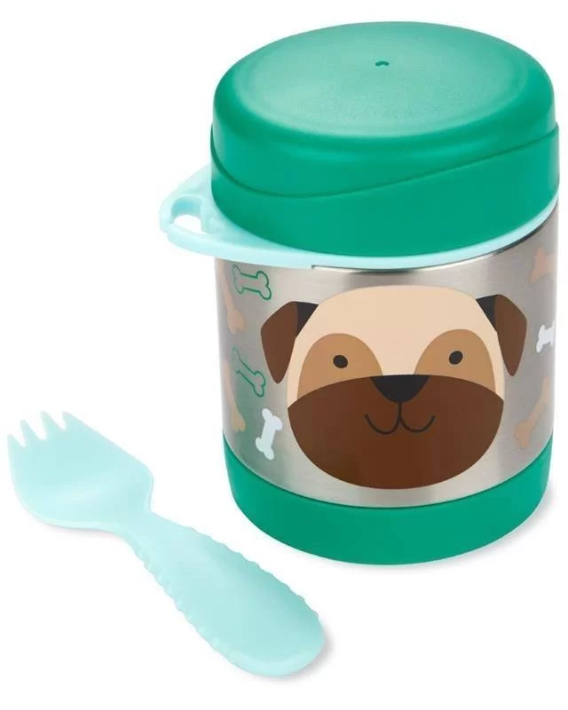 moh_pl_termos-zoo-mops-skip-hop-39699_2 Skip Hop Recipient pentru mancare Zoo - Catelus Pug - imagine 1