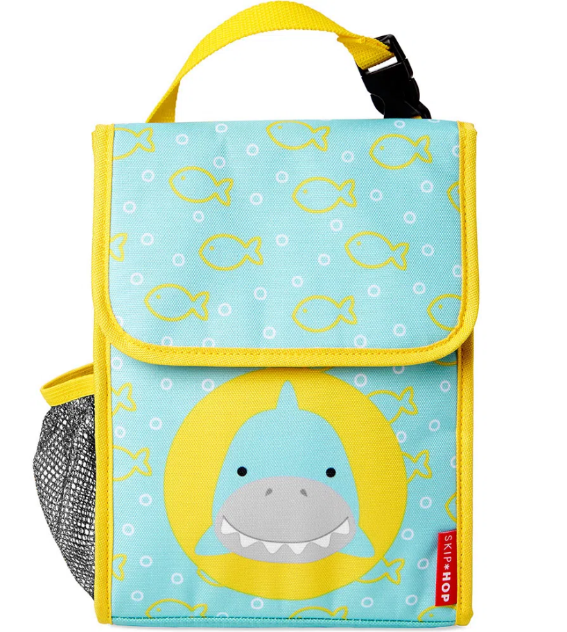rechin2 Skip Hop Saculet pentru pranz Zoo - Rechin - imagine 1