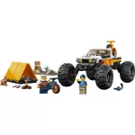 LEGO - Lego City Aventuri Off Road Cu Vehciul 4X4 60387