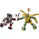 LEGO - Lego Ninjago Lupta Cu Robotul Evo A Lui Lloyd 71781