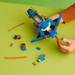 LEGO - Lego Ninjago Avionul Cu Reactie Fulger Evo Al Lui Jay 71784 - imagine 3