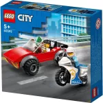 LEGO - Lego City Politist Pe Motocicleta In Urmarirea Unei Masini 60392 - imagine 4