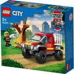LEGO - Lego City Masina De Pompieri 4X4 60393 - imagine 4