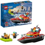 LEGO - Lego City Barca De Salvare A Pompierilor 60373 - imagine 5