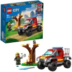 LEGO - Lego City Masina De Pompieri 4X4 60393 - imagine 5