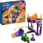 LEGO - Lego City Provocarea De Cascadorii Pe Rampa Cu Saritura Prin Cos 60359 - imagine 5