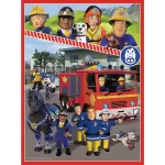 Trefl - Puzzle Trefl 2In1 Memo Pompierul Sam Echipa Pompierilor - imagine 2