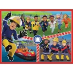 Trefl - Puzzle Trefl 2In1 Memo Pompierul Sam Echipa Pompierilor - imagine 3