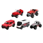 Mattel - Matchbox Set 5 Masinute Metalice Warn Industries Scara 1:64 - imagine 2