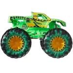 Mattel - Monster Truck Set 2 Masini Scara 1 La 64 Gunkster Si 5 Alarm - imagine 3