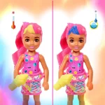 Mattel - Barbie Papusa Descopera Culoarea Chelsea Tie Dye - imagine 3