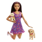 Mattel - Barbie Set Papusa Barbie Pup Adoption - imagine 3