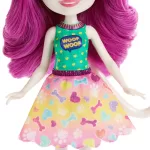 Mattel - Enchantimals City Tails Main Street Familia Dessei Dalmatian - imagine 3