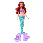 Mattel - Disney Princess Papusa Ariel Cu Culori Schimbatoare - imagine 2