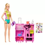 Mattel - Barbie You Can Be Anything Papusa Biologist Marin - imagine 3