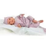 Nines D'Onil - Papusa Artizanala cu miros de vanilie Premium - Celia nou-nascut (48 cm) - imagine 2