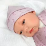 Nines D'Onil - Papusa Artizanala cu miros de vanilie Premium - Celia nou-nascut (48 cm) - imagine 3