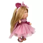 Nines D'Onil - Papusa Artizanala cu miros de vanilie si articulatii - Mia cu par blond (30 cm) - imagine 2