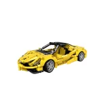 Open Brick Source - Jucarie - Seturi de constructie - Masina sport galbena (414 piese) - imagine 2