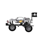 Open Brick Source - Jucarie - Seturi de constructie - Monster truck argintie (232 piese) - imagine 3