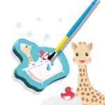 Ses Creative - Girafa Sophie - Coloreaza cu apa in baie - imagine 2
