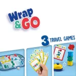 Ses Creative - Joc de calatorie - Wrap & Go - Ludo - Quartet - Blocuri de viteza - imagine 3