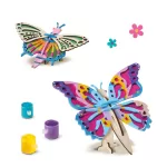 Ses Creative - Set creativ - Decoreaza fluturi din lemn - imagine 2