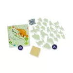 Ses Creative - Set creativ - Dinozauri stralucitori - imagine 3